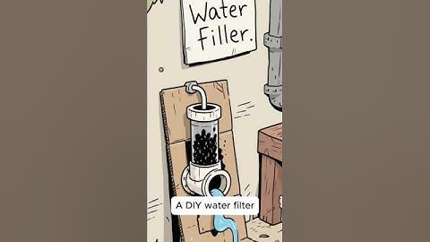 How to Make Water Drinkable-ish in a Post-Apocalyptic World #shorts #science