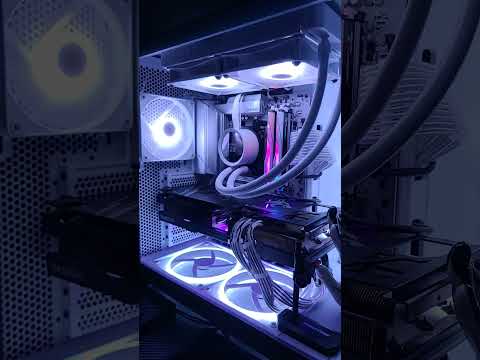 White n Black PC Build #pcbuild #gaming #pc #pcgaming #fresh #pcenthusiast #pcaddicts #pcsetup