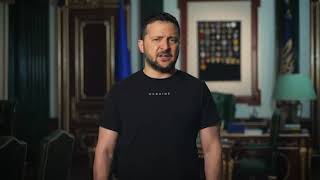 Звернення Володимира Зеленського наприкінці 484-го дня війни