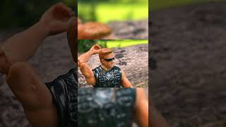 Stygimoloch Stop Motion - Dinosaur Attack