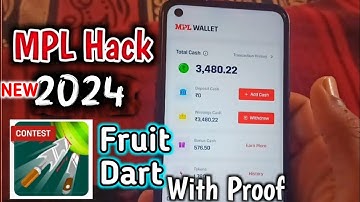Fruit dart Mpl hack | mpl hack 2024 | mpl hack trick | mpl hack trick Today | mpl hack trick 2024
