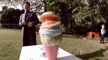 Rubber bands vs Watermelon Explosion | Mister C (Slow Mo #10)