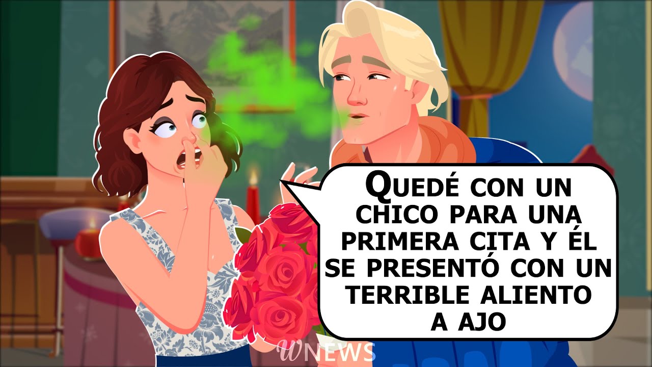 Quedé con un chico para una primera cita y él se presentó con un terrible aliento a ajo