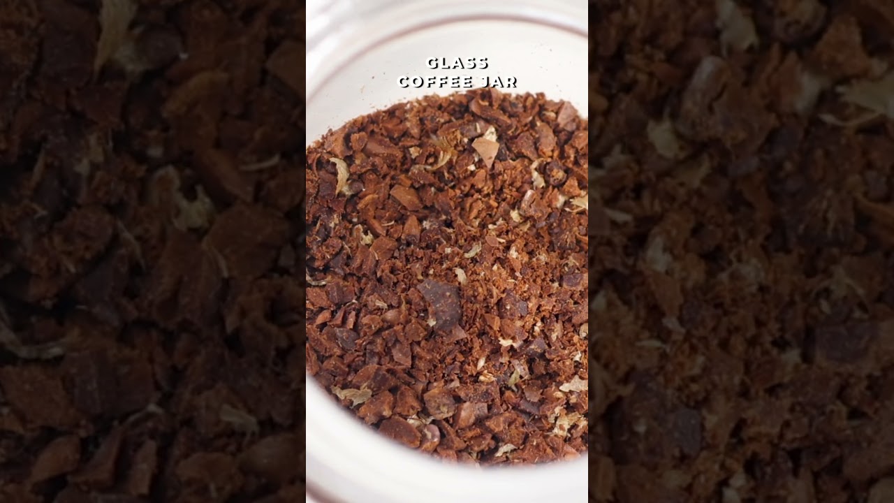 Freshly ground coffee made using InstaCuppa Manual Coffee Grinder