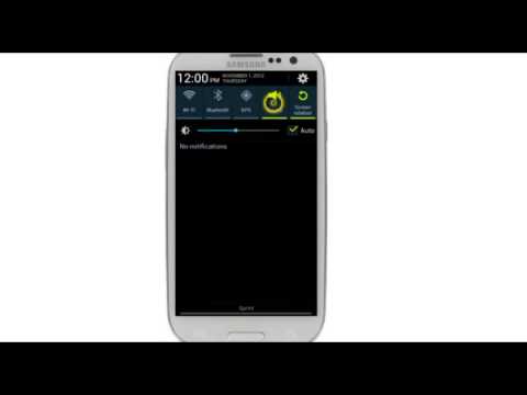 Turn Vibrate ON & OFF in Samsung Galaxy S3