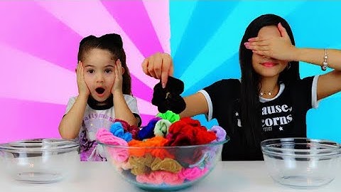 Colored Scrunchies PICK My Slime Ingredients Challenge!