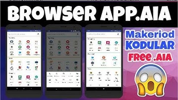 (2019) High quality Bowser app aia file for thunkable, appybuilder and makeroid