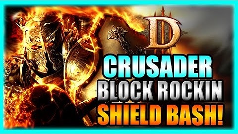 Diablo 3 Crusader Block Rockin Shield Bash! - Torment 10 Rift Farming Build - Patch 2.3 Gameplay
