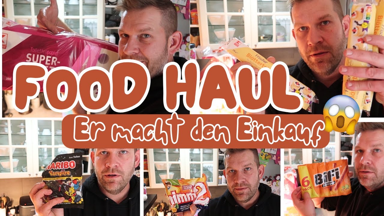 150€ Food Haul 😱 So viel hat er eingekauft! Fräulein Jasmin