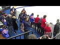 Vanessa JAMES & Morgan CIPRES with coach John Zimmerman | GOLD TEAM