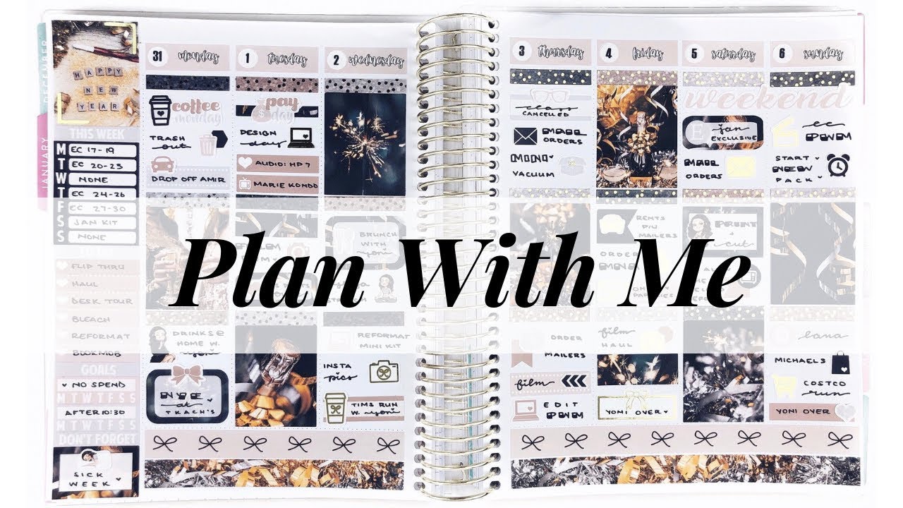 Plan With Me || ft. 'Happy NYE'