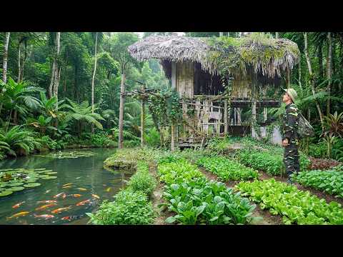 The Journey Of A Young Soldier: Rebuilding an Old House and Creating a Sustainable Farm [Full Video]