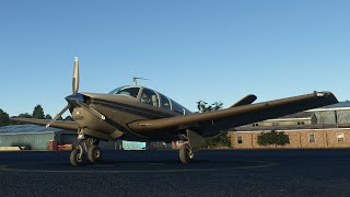 First look at the Carenado Beechcraft Bonanza V35 in Microsoft Flight Simulator screenshot 5