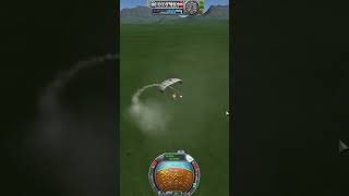 Landing On Earth #explode #fire #ksp#fyp #677 #Earthlanding#space