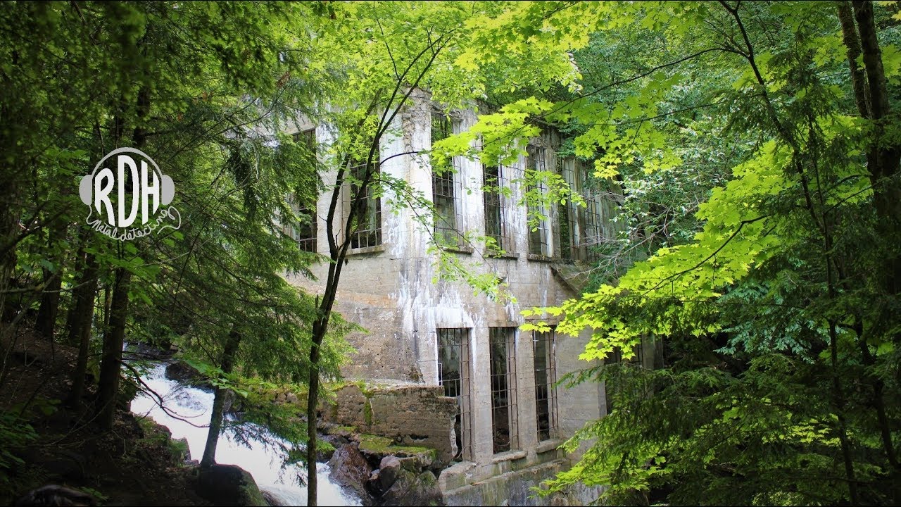 Exploring Carbide Willson Mill Ruins Gatineau Park Canada
