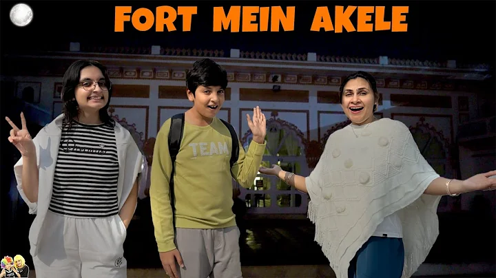 FORT MEIN AKELE | Family Travel Vlog | Real Fort | Aayu and Pihu Show