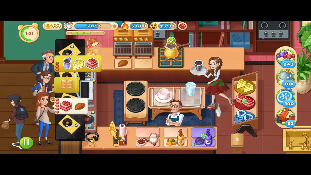 Cooking Diary: BONUS LEVEL 26 at 33 RPM with special assistant : Monsieur LeShan 🤩🤩🤩🤩