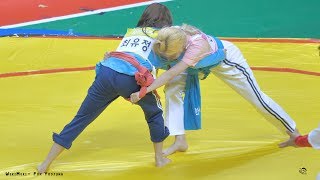 4k 60p 190812 위키미키(WekiMeki) - 아육대 씨름 최유정직캠 fancam by짱구