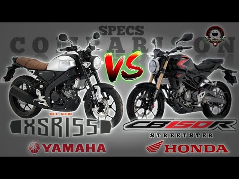 YAMAHA XSR 155 vs HONDA CB150R STREETSTER SPECS COMPARISON