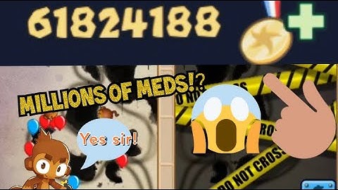 HOW TO GET MILLIONS OF MEDALLIONS! NO HACKS OR MOD! (BTD Battles)
