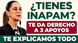 🎉 Tienes INAPAM: Llegan 3 Apoyos en Junio 2026 ¡No los Pierdas! ✅