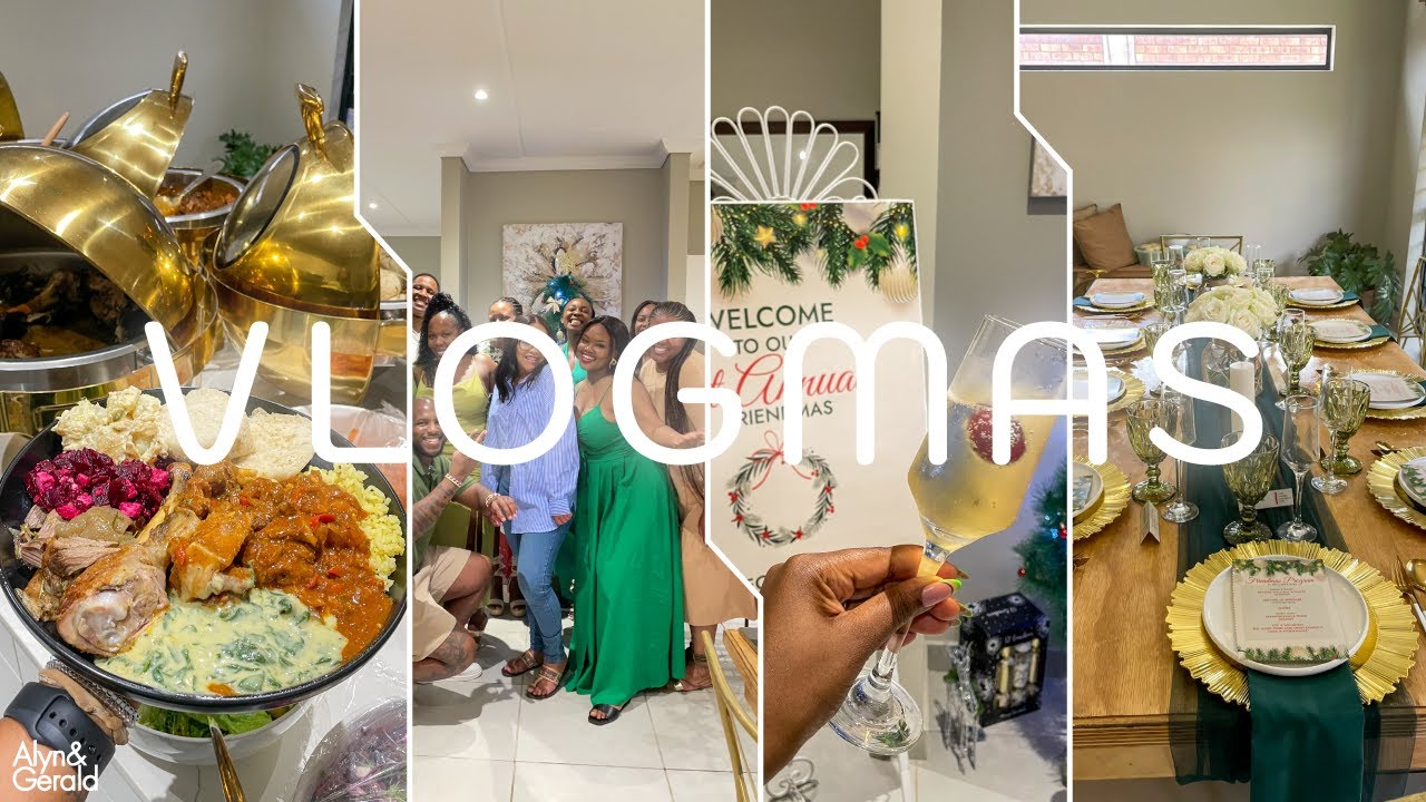 Vlogmas 04: Celebrated our first annual Friendmas dinner