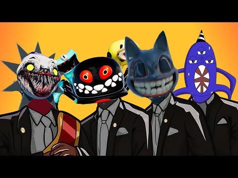 Видео: Choo Choo Bus Eater & Cars From Monsters and other eaters | Coffin Dance meme song (COVER)