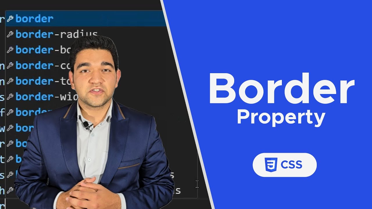 CSS Border Property — Set Solid, Dotted, or Dashed Borders - YouTube