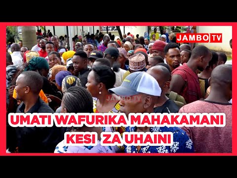 AS IT IS BROTHERS OF THOSE ACCUSED OF TREASON FLOOD THE COURTS 