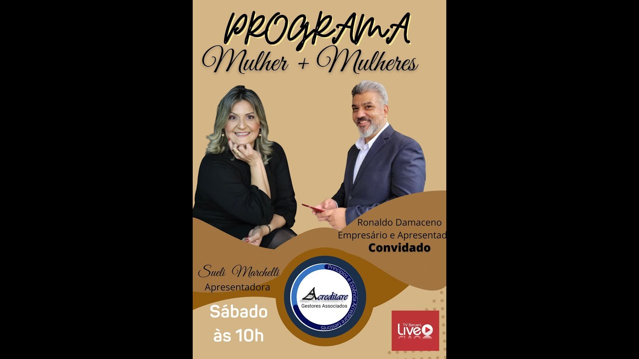 Acreditare | Mulher + Mulheres Com Sueli Marchelli