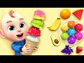 Colors and Ice Cream 🌈🍦 | Fun Color Song | Rosoo Nursery Rhymes &amp; Kids Song