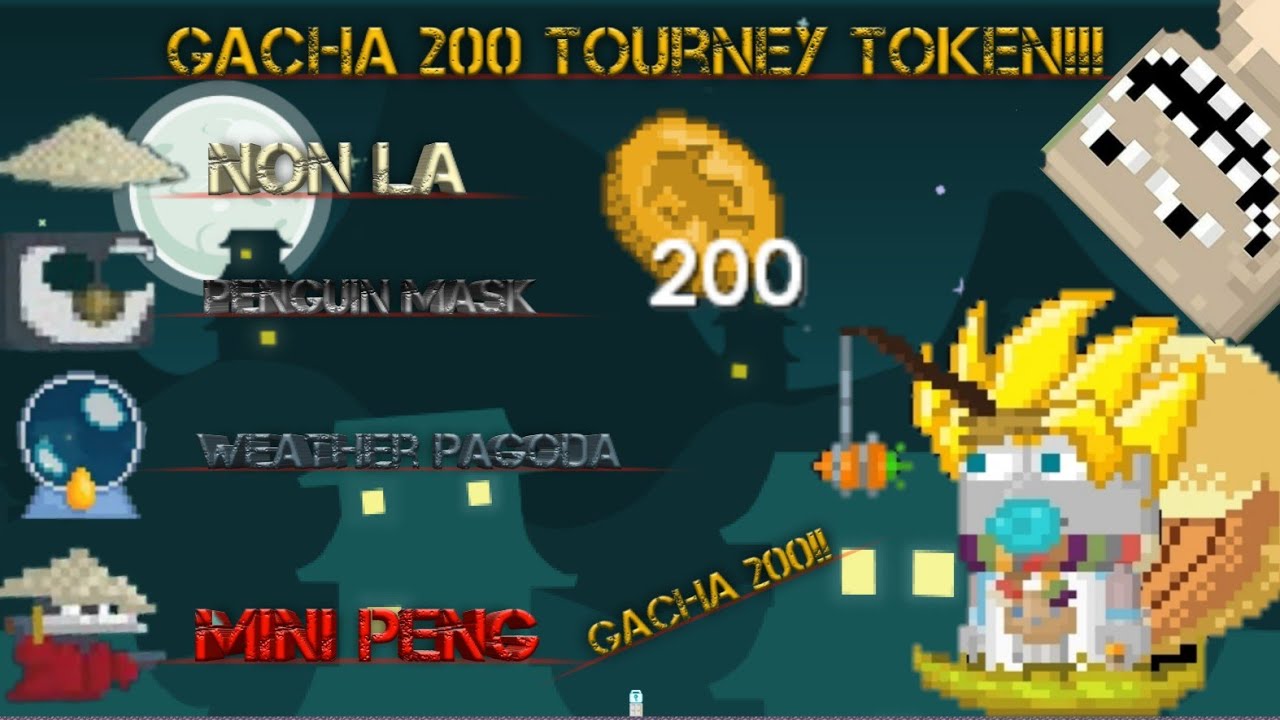 Opening 200 Tourney Token!! I Got Non La Or Mini Peng? - YouTube