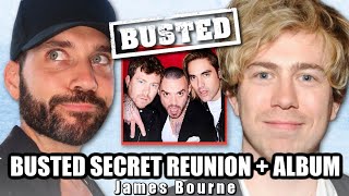 JAMES BOURNE Reveals BUSTED Secret Album + Reunion! (20 Year Anniversary Arena Tour)