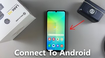 How To Connect Hollyland Lark M2 Microphone To Android Phone