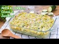 Pasta al Forno con Crema di Zucchine - Easy Italian Baked Pasta Recipe - 55Winston55