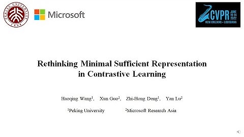 [CVPR 2022 Oral] Rethinking Minimal Sufficient Representation in Contrastive Learning