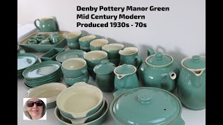 Denby Manor Green Stoneware Pottery #ebay #profit #pottery #denby
