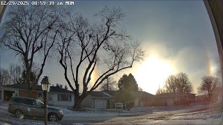 Time Lapse Sunrise December 29, 2025