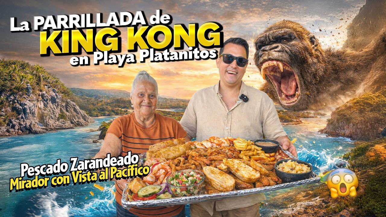 El Mirador Natural y Parrillada King Kong en Playa Platanitos🌊😍 | #nayarit