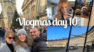 Exploring Bath Christmas Market & lots of festive food | Vlogmas day 10