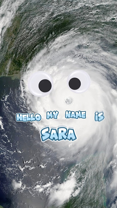 ✨HeLLo mY nAmE iS sArA ✨ 🌀@fallontonight #sara #hurricane #ew #funny #florida #fypシ゚viral