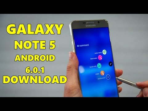 Samsung Galaxy Note 5 Official Android 6.0.1 Marshmallow Update + Firmware Download