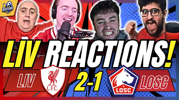 9 LIVERPOOL FANS DELIGHTED REACTIONS TO LIVERPOOL 2-1 LILLE | CHAMPIONS LEAGUE FAN REACTIONS