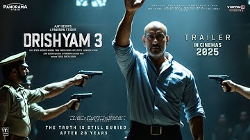 Drishyam 3 - First Look Trailer | Ajay Devgn | Amitabh B, Tabu, Akshaye Khanna, Saurabh Shukla | New