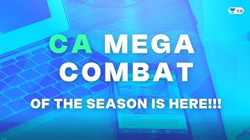 CA Intermediate Mega Combat | Free Scholarship Test | Enroll Now | Unacademy Combat