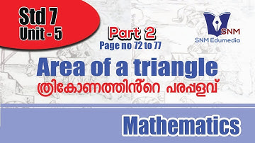 STD 7/Mathematics/Unit 5/Area of a Triangle/Part 2 Page no 72 to 77