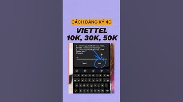 Cách đăng ký 3g/4g mạng viettel theo ngày hoặc theo tháng