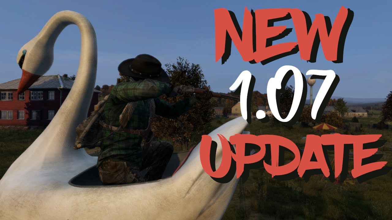First Look at DayZ 1.07! NEW UPDATE Repeater, Amusement Parks, TUNNEL