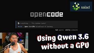 Run Qwen 3.6 in OpenCode Without a GPU