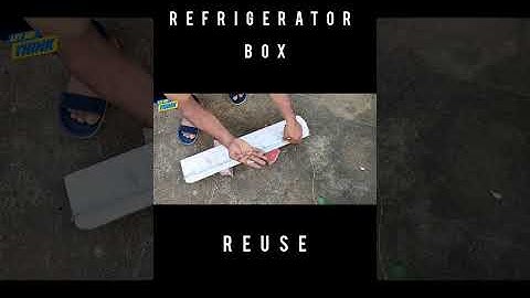 Old Refrigerator Box To Tool Box